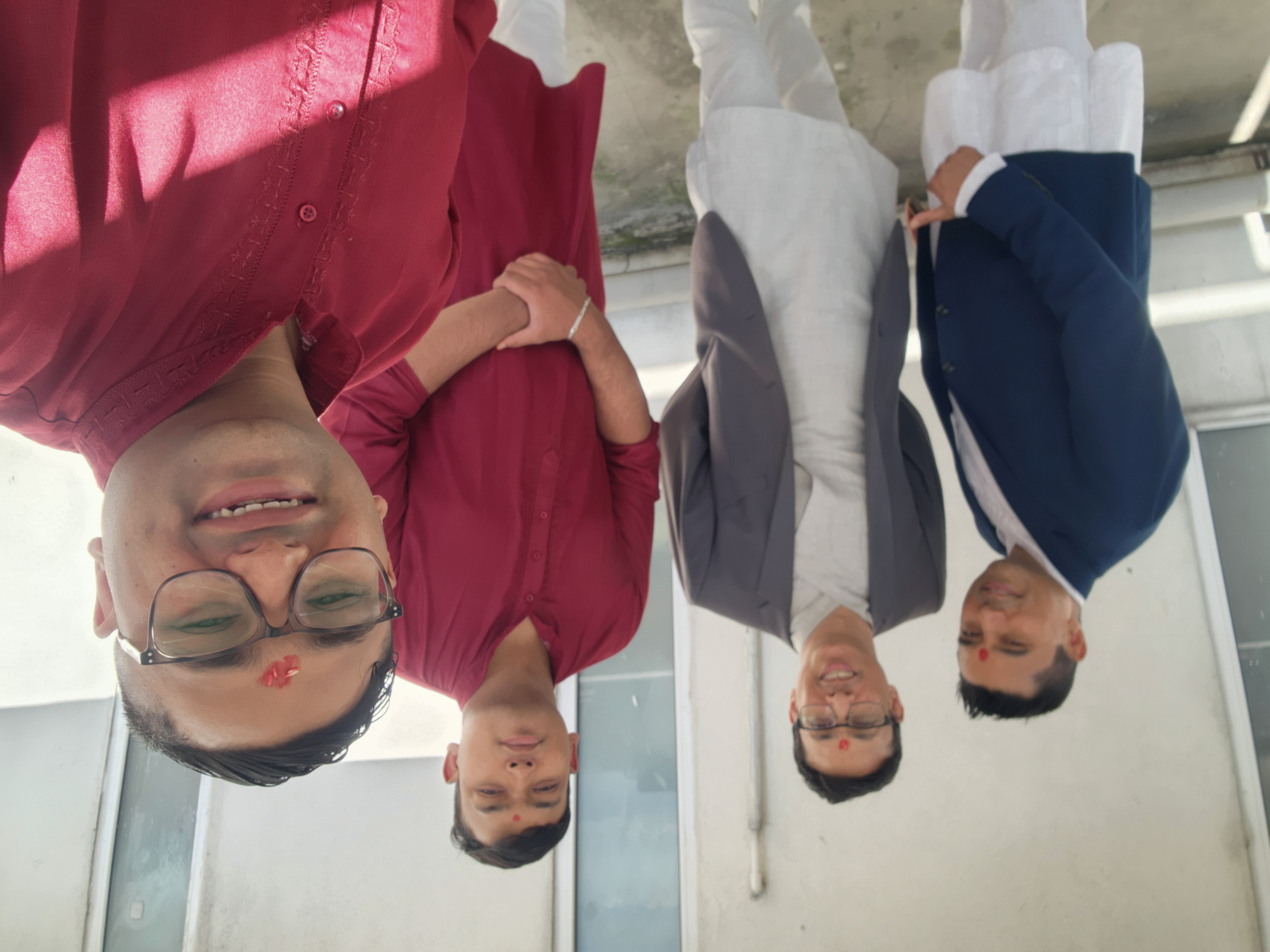 Uttam Sir, Amir Sir ,Sudin And Meeeeee